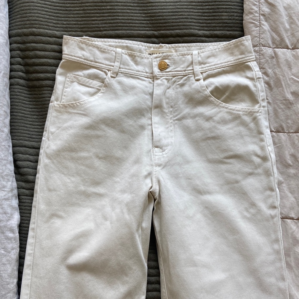 Nili Lotan, Joan pant, winter white, size 0